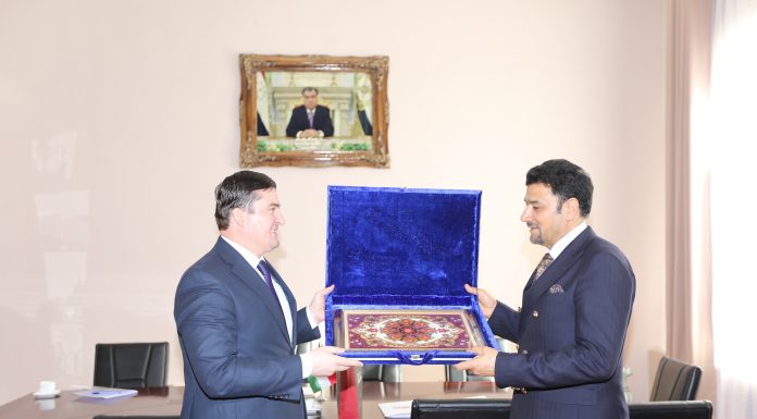 СОСТОЯЛАСЬ ВСТРЕЧА РЕКТОРА ТНУ С ПОСЛОМ ИСЛАМСКОЙ РЕСПУБЛИКИ АФГАНИСТАН В РЕСПУБЛИКИ ТАДЖИКИСТАН