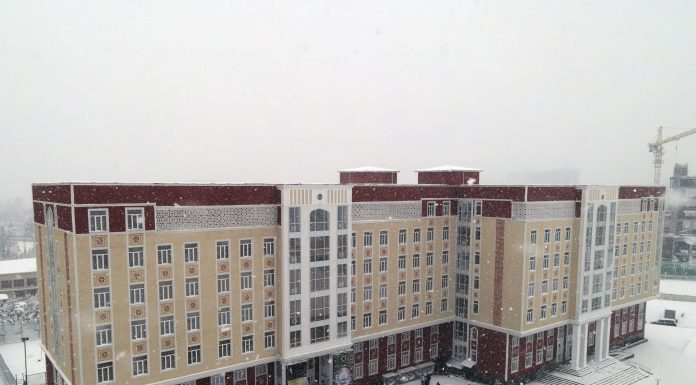 Сдача в эксплуатацию общежития № 8 Таджикского национального университета