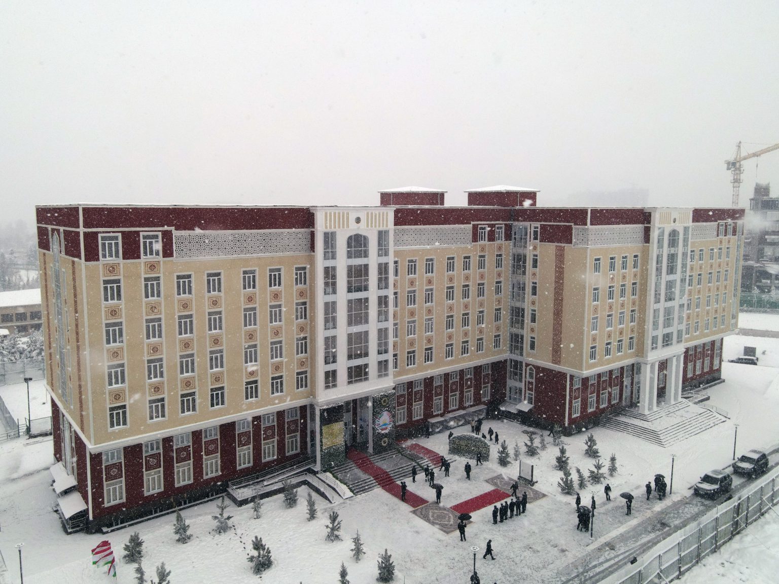 Opening of a new academic building of the Finance and Economics Faculty ...