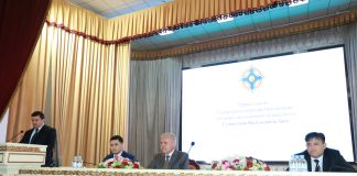 The Tajik National University hosted a lecture by the CSTO Secretary General Stanislav Zas on the collective security system, military-political and legal foundations of the Organization’s activities