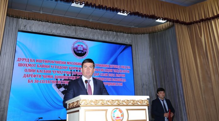 ИФТИТОҲИ МУСОБИҚАИ ҶУМҲУРИЯВӢ ОИД БА ШОҲМОТ