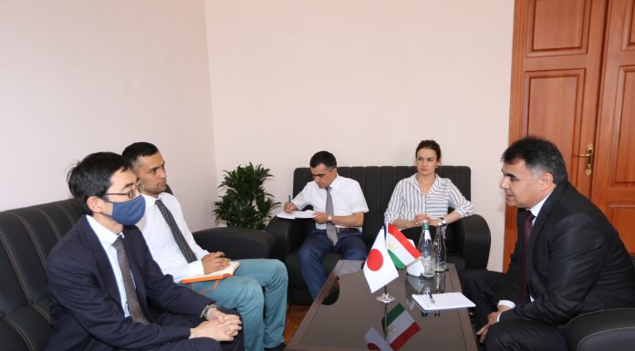 ТНУ посетил советник Посла Японии в г. Душанбе господин Томонори Хасегава