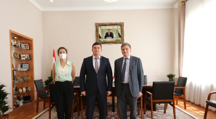 Meeting with the Ambassador Extraordinary and Plenipotentiary of the French Republic to the Republic of Tajikistan Michel Tarran