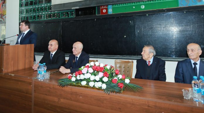 Республиканская конференция, посвященная 70-летию члена-корреспондента Академии наук Республики Таджикистан, д.х.н., профессора А. О. Аминджонова