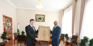 Встреча ректора и Главы представительства ЮНИСЕФ в Таджикистане