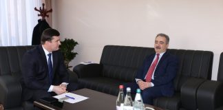 Meeting with Ambassador Extraordinary and Plenipotentiary of the Republic of Azerbaijan to the Republic of Tajikistan