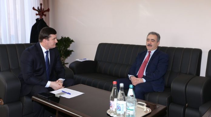 Meeting with Ambassador Extraordinary and Plenipotentiary of the Republic of Azerbaijan to the Republic of Tajikistan