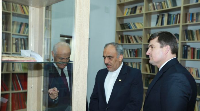 The Ambassador Extraordinary and Plenipotentiary of the Islamic Republic of Iran to the Republic of Tajikistan visited TNU