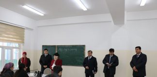 БОЗДИДИ МУОВИНИ ВАЗИРИ МАОРИФ ВА ИЛМ АЗ ДОНИШГОҲИ МИЛЛИИ ТОҶИКИСТОН