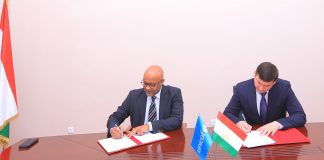Встреча ректора ТНУ с Представителем ЮНИСЕФ в Республике Таджикистан