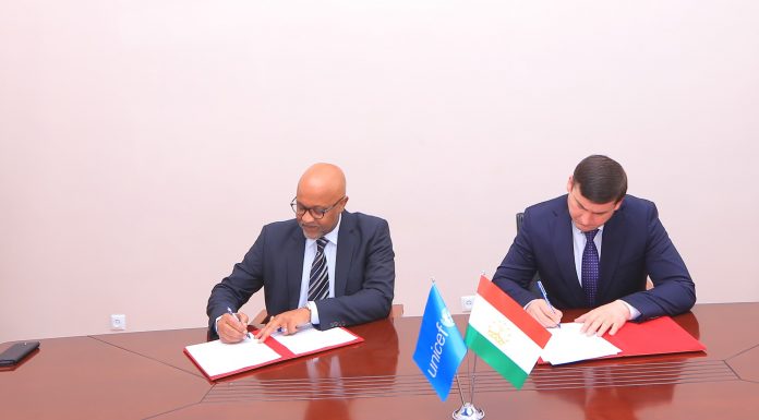 Meeting with the representatives of UNICEF