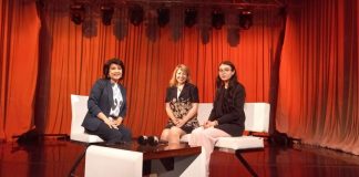 Участие факультета русской филологии на передачи «Тема дня» с Наргис Касымовой