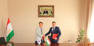Tajik National University and Association of Korean Universities signed the Memorandum of Understanding (MOU)