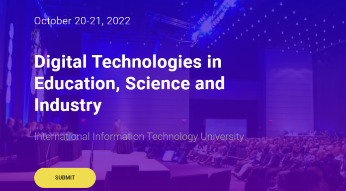 We invite you to take part in the 7th International conference “Digital Technologies in Education, Science and Industry” (DTESI-2022)