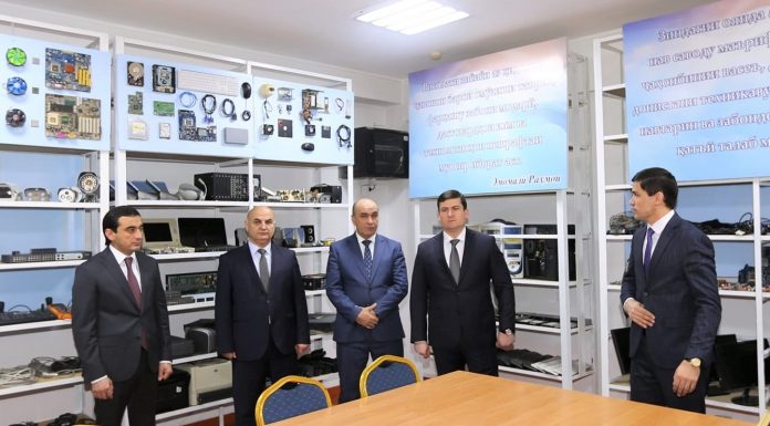 Торжественное открытие новой лаборатории и зала имени профессора Мухаммадюсуфа Юнуси Камарзода