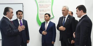 Ба истифода додани бинои Литсейи равияи табиию риёзии Донишгоҳи миллӣ дар шаҳри Душанбе