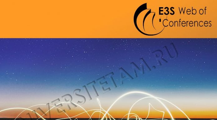 E3S Web of Conferences