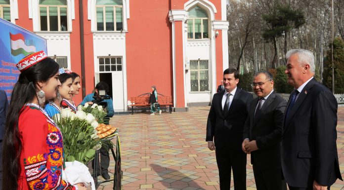 ОҒОЗИ ФОРУМИ РЕКТОРОНИ ДОНИШГОҲҲОИ ТОҶИКИСТОНУ УЗБЕКИСТОН ДАР ЗАМИНАИ ДОНИШГОҲИ МИЛЛИИ ТОҶИКИСТОН