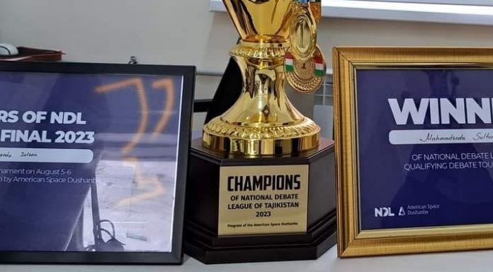 СТУДЕНТ ТНУ ПОЛУЧИЛ КУБОК «НАЦИОНАЛЬНОЙ ДЕБИТНОЙ ЛИГИ» (NDL)