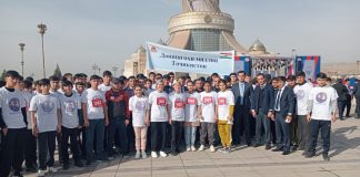 ИШТИРОКИ УСТОДОНУ ДОНИШҶӮЁНИ ДМТ ДАР ЧОРАБИНИИ ВАРЗИШӢ