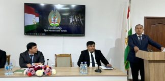 ВОХӮРӢ БАХШИДА БА РӮЗИ МИЛИТСИЯИ ТОҶИК