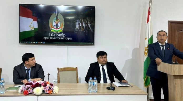 ВОХӮРӢ БАХШИДА БА РӮЗИ МИЛИТСИЯИ ТОҶИК