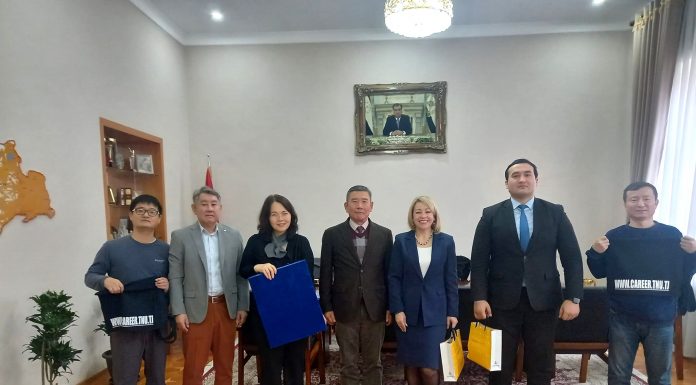 ВИЗИТ ДЕЛЕГАЦИИ KYUNGWOON UNIVERSITY (КОРЕЯ) В ТНУ