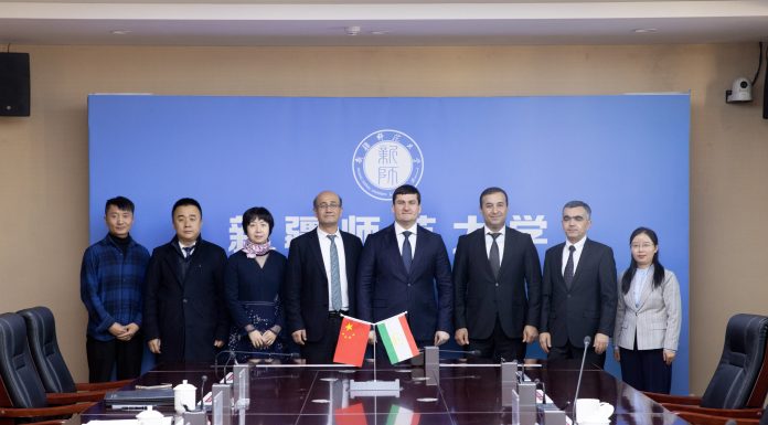 DEVELOPMENT OF COOPERATION WITH XINJIANG PEDAGOGICAL UNIVERSITY
