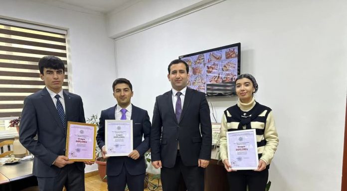 ҒОЛИБИЯТИ ДОНИШҶӮЁНИ ФАКУЛТЕТИ ФИЗИКА ДАР ОЛИМПИАДАИ БАЙНАЛМИЛАЛӢ