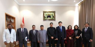 THE DELEGATION FROM LUCKNOW UNIVERSITY VISITED TNU