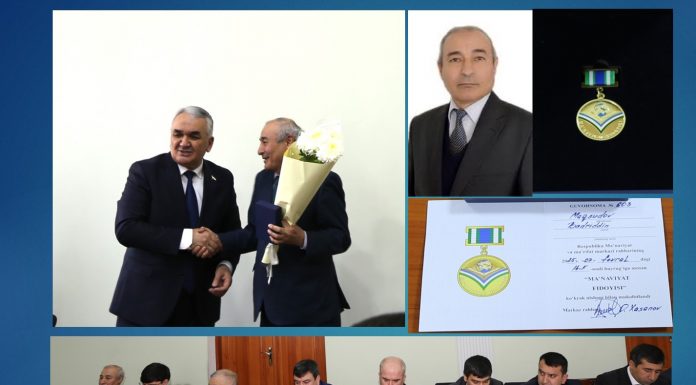 МУАРРИФИИ ДОРАНДАИ МЕДАЛИ БАЙНАЛМИЛАЛИИ “САРСУПУРДАИ МАЪНАВИЁТ”