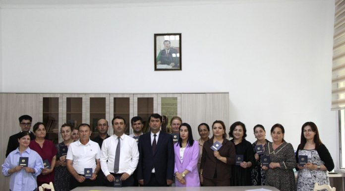 ОМӮЗИШИ – СОЛИМИИ РАВОНӢ БАРОИ ТРЕНЕРОН ДАР ДОНИШКАДАИ ТАКМИЛИ ИХТИСОС