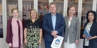 ВСТРЕЧА С ПРЕДСТАВИТЕЛЯМИ САФУ ИМЕНИ М.В. ЛОМОНОСОВА