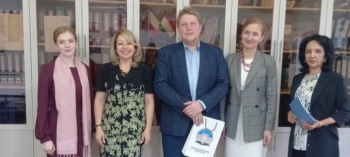 ВСТРЕЧА С ПРЕДСТАВИТЕЛЯМИ САФУ ИМЕНИ М.В. ЛОМОНОСОВА