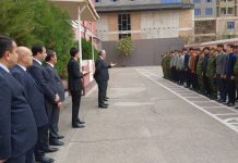 БОЗДИДИ РОҲБАРИЯТ АЗ КАФЕДРАИ ҲАРБИИ ДМТ