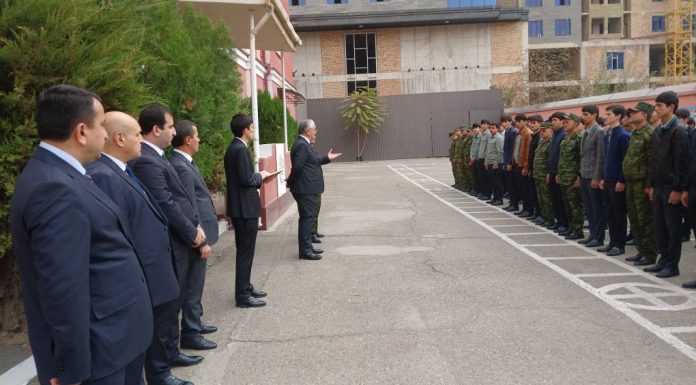 БОЗДИДИ РОҲБАРИЯТ АЗ КАФЕДРАИ ҲАРБИИ ДМТ