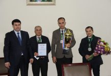 ҶАМБАСТИ МУСОБИҚАИ ШАҲРИИ ШОҲМОТ БАРОИ ДАРЁФТИ “ҶОМИ РЕКТОРИ ДМТ»