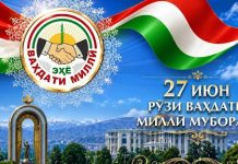 ТАДЖИКИСТАН ПОД РУКОВОДСТВОМ ПРЕЗИДЕНТА ЭМОМАЛИ РАХМОНА ВЫСТУПАЕТ ЗА МИРНОЕ УРЕГУЛИРОВАНИЕ МЕЖДУНАРОДНЫХ КОНФЛИКТОВ